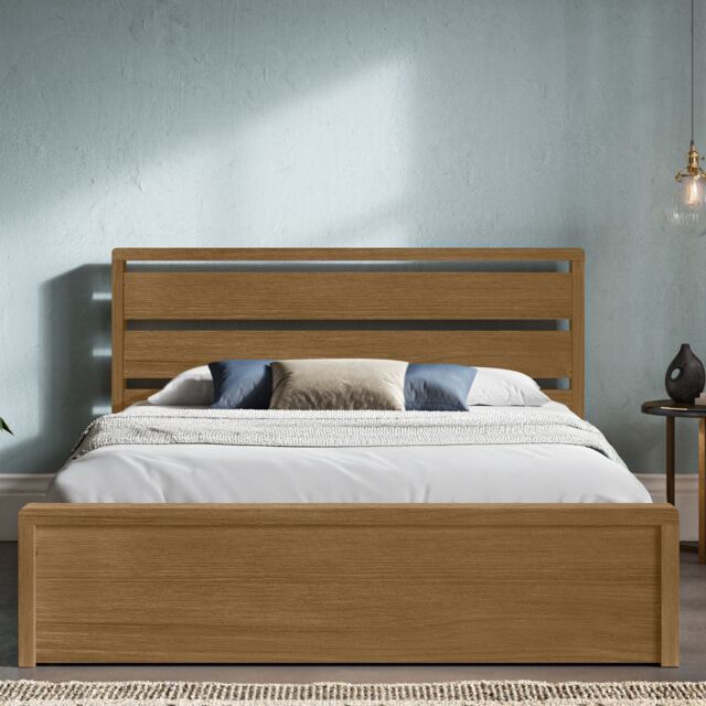 Emporia Beds Hampstead Solid Pine Wooden Ottoman Bed King Size - image 1