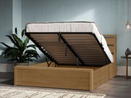 Emporia Beds Hampstead Solid Pine Wooden Ottoman Bed King Size - thumbnail 2