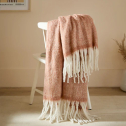Furn Cozy 140 x 180cm Throw Polyester-Rust - thumbnail 1
