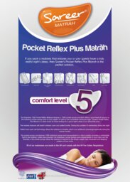 Sareer Reflex Pocket Mattress-Single - thumbnail 5