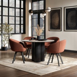 SOLACE+CO Deko Dining Table with Vito Chairs Set of 4 - thumbnail 1
