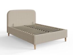 GFW Florence Boucle Ottoman Storage Bed-Double - thumbnail 3