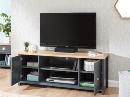 GFW Lancaster Large TV Cabinet with Storage - Cream - thumbnail 6