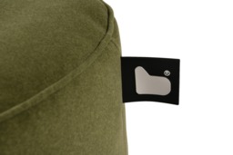Extreme Lounging B Pouffe Brushed Suede Moss - thumbnail 2
