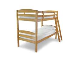 Wholesale Beds Moderna Wooden Convertible Bunk Bed Single - White - thumbnail 4
