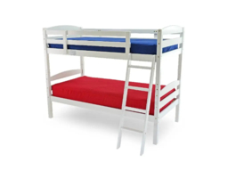 Wholesale Beds Moderna Wooden Convertible Bunk Bed Single - White - thumbnail 5