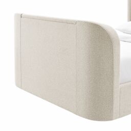 Koble Wafer Kingsize Side-Lift Ottoman TV Bed Natural - thumbnail 3