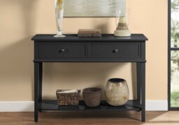 Dorel Franklin Console Table-Black - thumbnail 3
