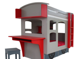 " Mathy by Bols Wagon Single Bunk Bed with Storage Drawers" - thumbnail 6