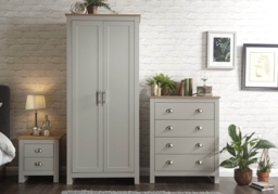 GFW Lancaster 3 Piece Bedroom Furniture Set-Cream - thumbnail 5