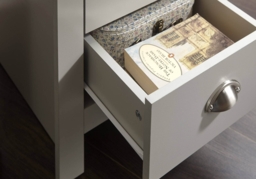 GFW Lancaster 3 Piece Bedroom Furniture Set-Cream - thumbnail 7
