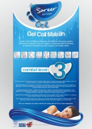 Sareer Gel Coil Mattress-Small Single - thumbnail 5