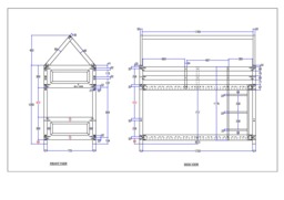 Flair Plation Low Play House Shorty Bunk Bed White - thumbnail 4