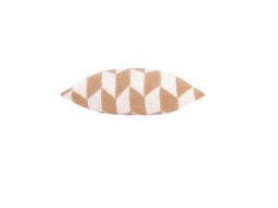 Furn Olsen 45 x 45cm Geometric Polyester Cushion-Neutral - thumbnail 3
