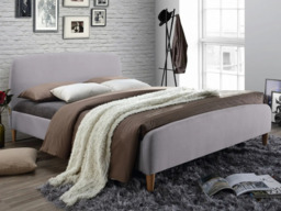 Time Living Geneva Fabric Bed Frame-Dark Grey-Kingsize - thumbnail 4