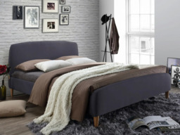 Time Living Geneva Fabric Bed Frame-Dark Grey-Kingsize - thumbnail 5
