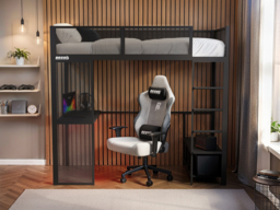 Recoil Glitch Metal Gaming High Sleeper with Desk - thumbnail 2