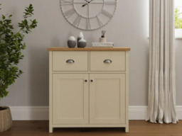 GFW Lancaster Compact Sideboard-Grey - thumbnail 2
