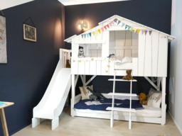 Mathy By Bols Treehouse Bunk Bed With Platform & Slide - thumbnail 3