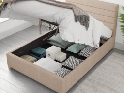 Aspire Kelly Ottoman Bed Malham Weave Mink - Single - thumbnail 4
