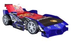 Artisan Blue Speedracer Car Bed Frame - thumbnail 2