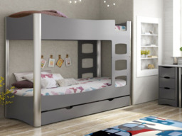 Mathy By Bols Fusion Single Bunk Bed with Reversible Ladder - thumbnail 2