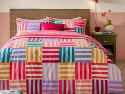 Furn Ana Stripe Duvet Cover Set -Single - thumbnail 4