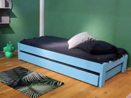 Mathy by Bols Paul Single Bed Frame-Coral - thumbnail 6