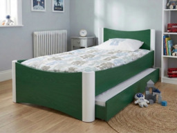 Mathy By Bols Fusion Single Bed With Optional Trundle Apple Green - thumbnail 5