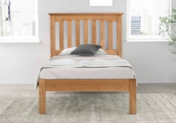 Flintshire Furniture Gladstone Solid Oak Bed Frame-Small Double - thumbnail 3