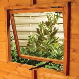 Rowlinson Premier Garden 7x5 Shed in Honey Brown - thumbnail 3