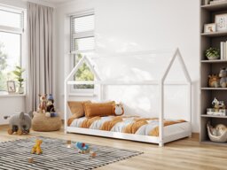 Flair Play House Floor Bed Frame White - thumbnail 4