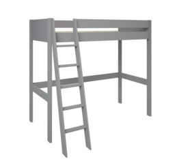 Noomi Tera Solid Wood High Sleeper Grey (FSC-Certified) - thumbnail 6