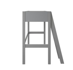 Noomi Tera Solid Wood High Sleeper Grey (FSC-Certified) - thumbnail 7