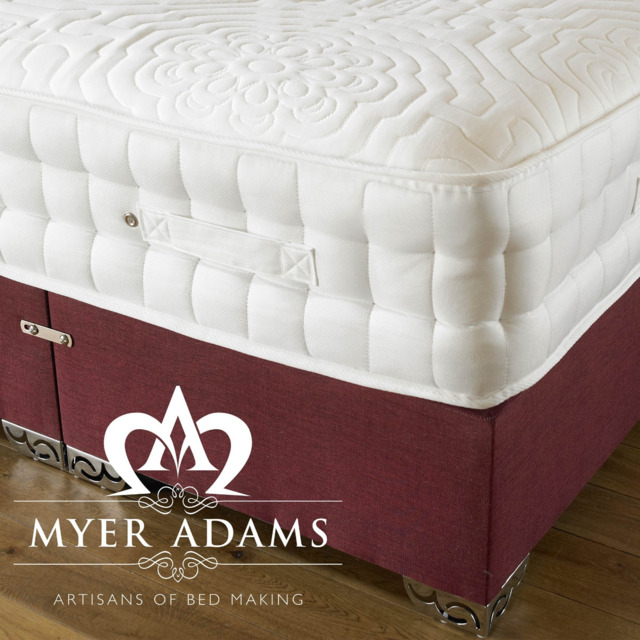Myer Adams Backcare Memory 3000 Divan-Small Double-2 Drawers - image 1