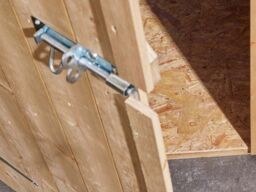 Rowlinson 8x6 Shiplap Apex Shed Single Door with Window - thumbnail 4