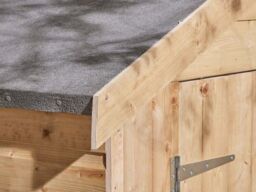 Rowlinson 8x6 Shiplap Apex Shed Single Door with Window - thumbnail 3