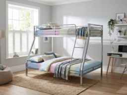 Wholesale Beds No Bolt Metal Triple Bunk Bed with Ladder - thumbnail 3