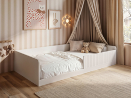 Flair Nadia Single Montessori Floor Bed White - thumbnail 2