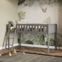 Flair Bea Shorty Mid Sleeper Cabin Bed Grey