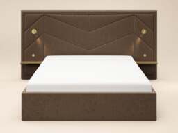Flair Alice Hotel Ottoman Bed Kingsize Brown Chenille - thumbnail 6