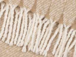 Wylder Isla Woven Tasselled Throw 130 x 180cm / Natural - thumbnail 3
