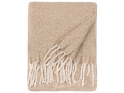 Wylder Isla Woven Tasselled Throw 130 x 180cm / Natural - thumbnail 2
