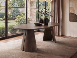 " SOLACE+CO Ebony Extendable Dining Table with 6 Chairs Beige" - thumbnail 6