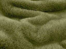 Furn Kallu Faux Fur Throw-Olive-150 x200cm - thumbnail 2