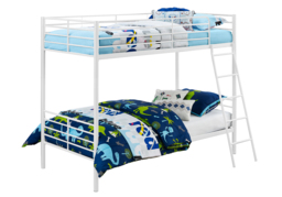 Dorel Home Convertible Bunk Bed-White - thumbnail 1