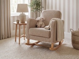 Bebe & Beyond Soother Nursing Chair Biscuit