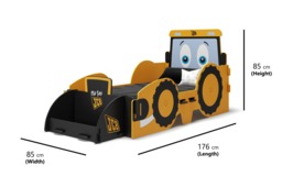 Kidsaw JCB Junior Bed - thumbnail 5