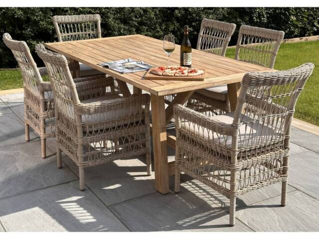 Provence Collection Outdoor Large Dining Table