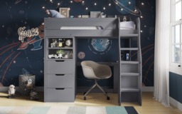 Flair Cosmic Storage High Sleeper Grey - thumbnail 2